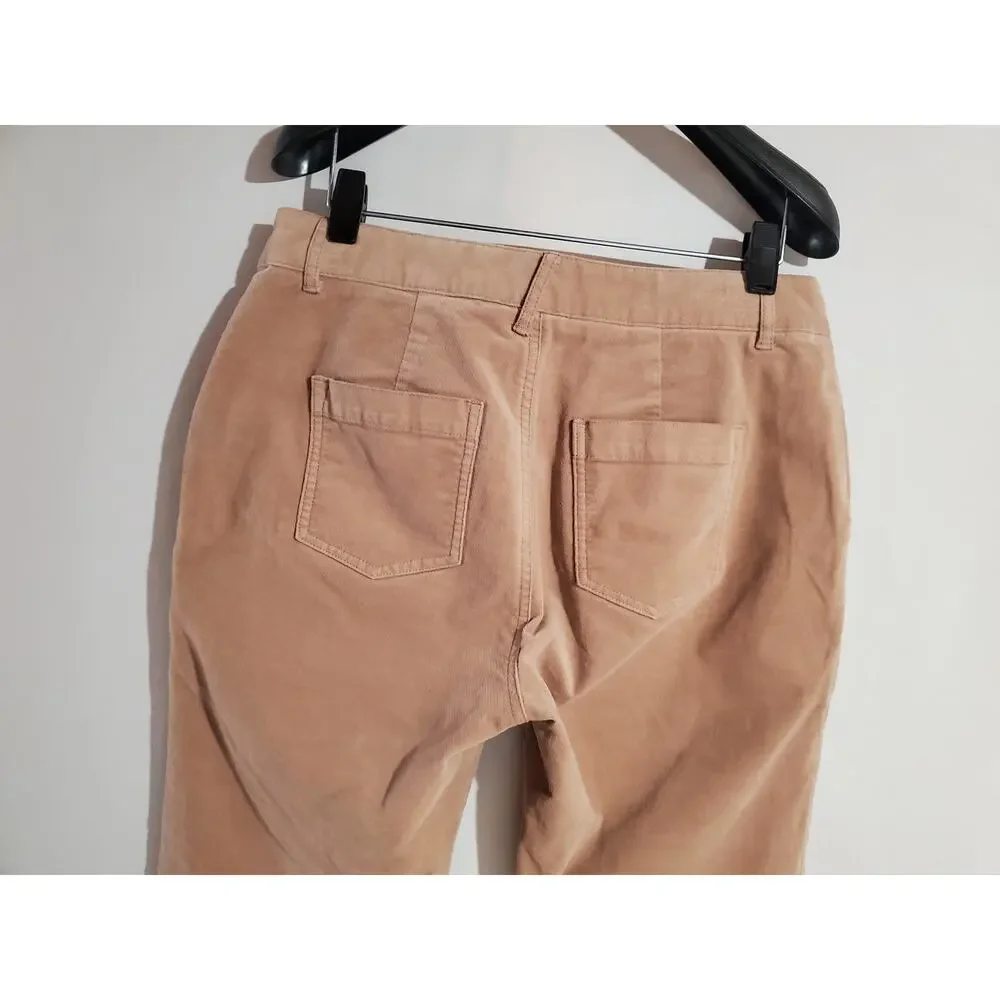Joie Painter Chino Pants In Deep Blush Womens Size 26 Relaxed Cropped Straight